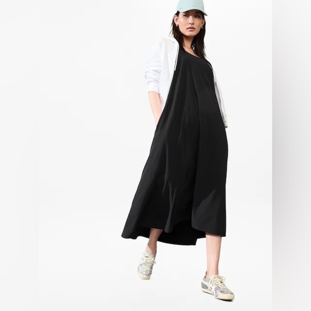 ATHLETA Presidio Traveler Maxi Dress, Black, MT